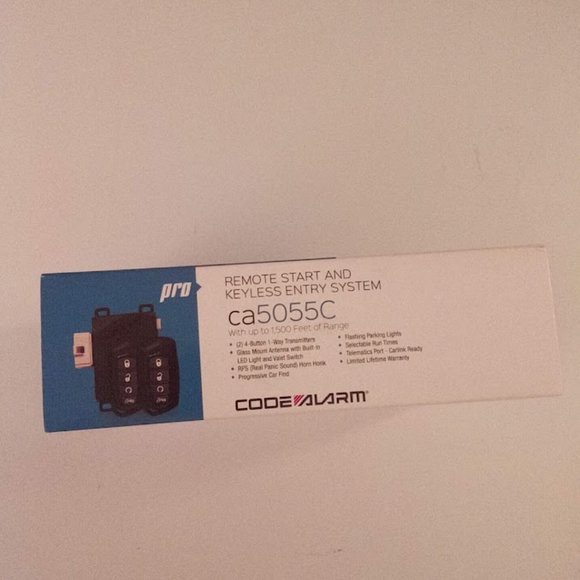 Code Alarm Pro 2 Pack Remote Car Starter And Keyless Entry System 1500 Ft Range - Picture 8 of 11